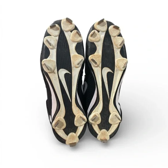 Nike Air Max MVP II Metal Men's Black and White Athletic Cleats Size 10 - Picture 8 of 8